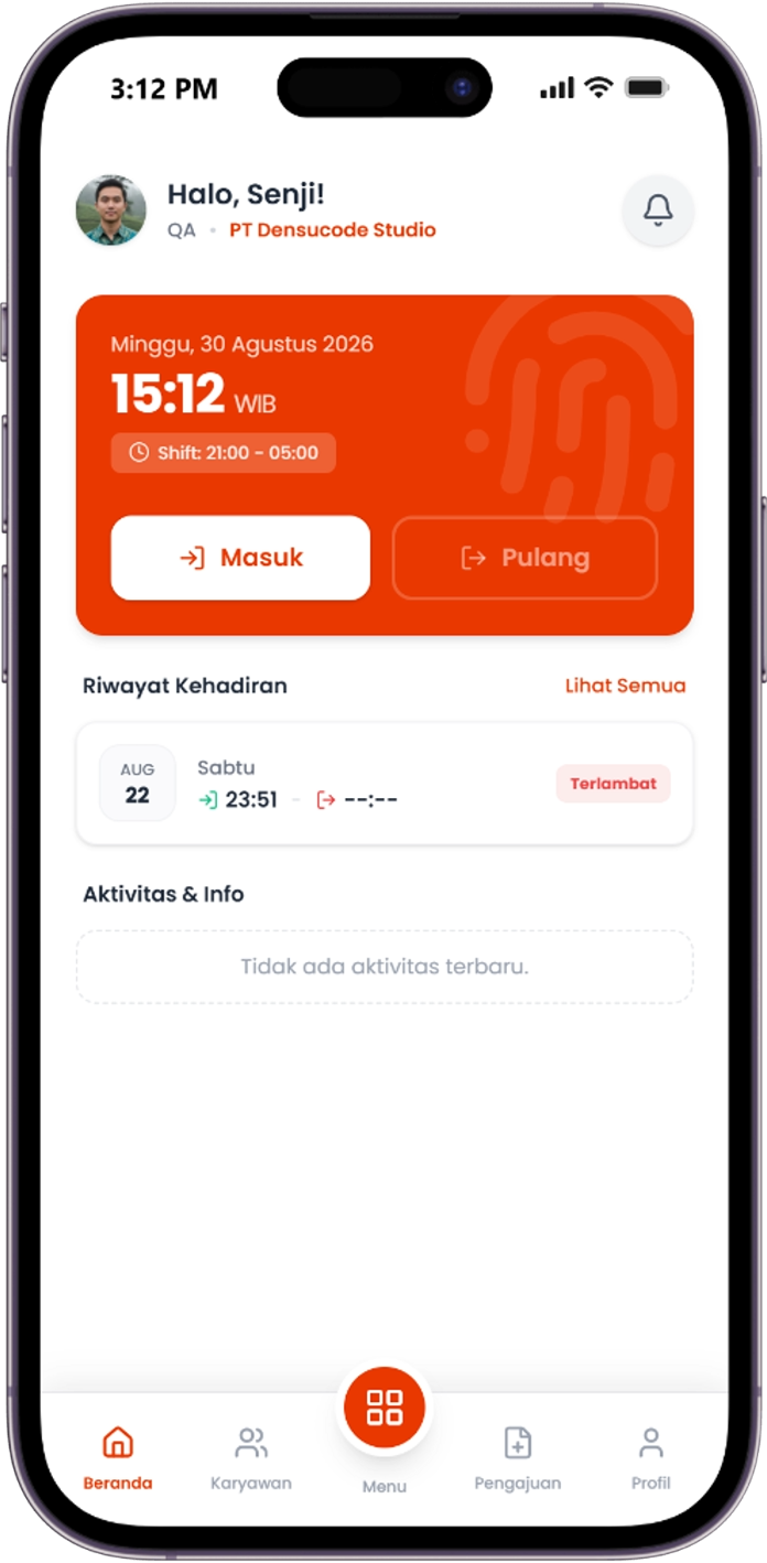 Tampilan Aplikasi Artha Karsa 2